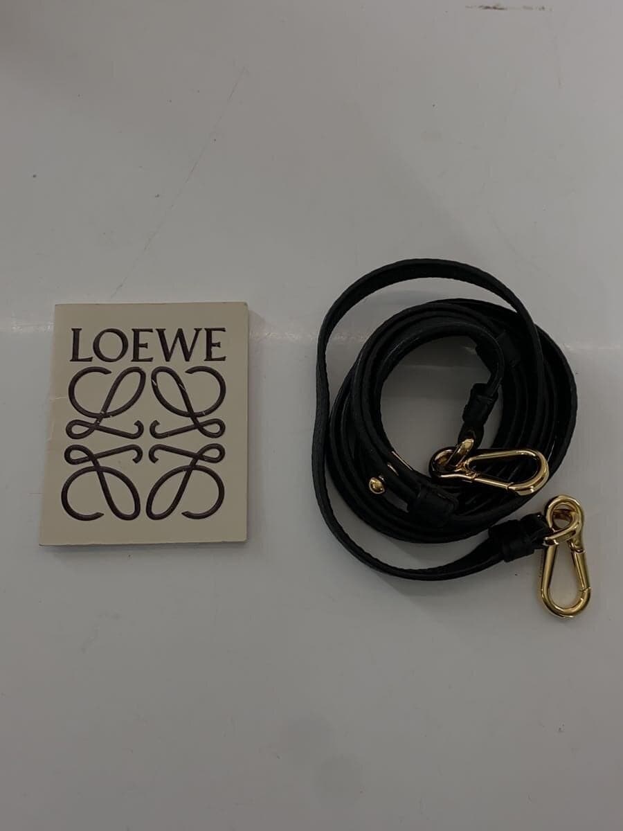 LOEWEBUNNY MINI BAG Shoulder Bag Leather BLK 199.12.T35 7