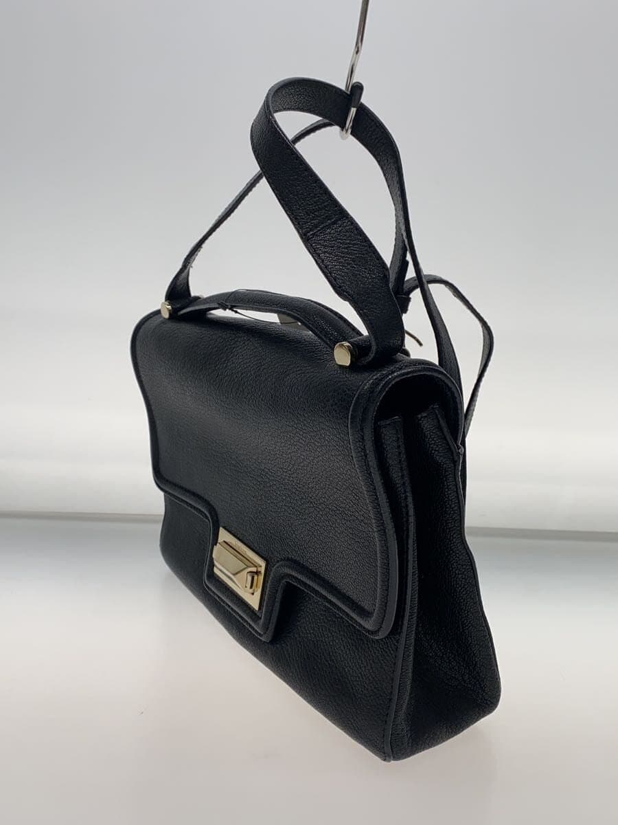 MAX MARA shoulder bag leather BLK 2