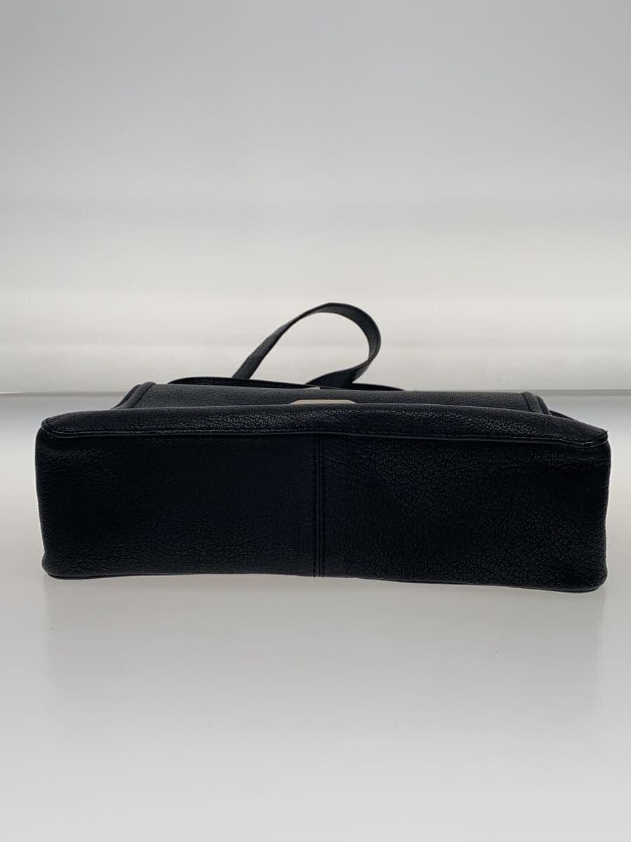 MAX MARA shoulder bag leather BLK 4