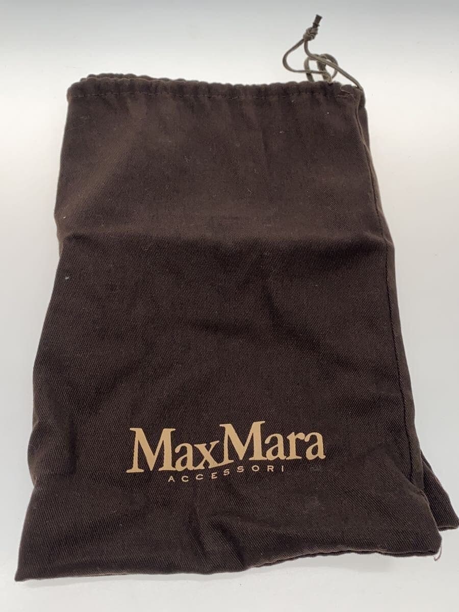MAX MARA shoulder bag leather BLK 7