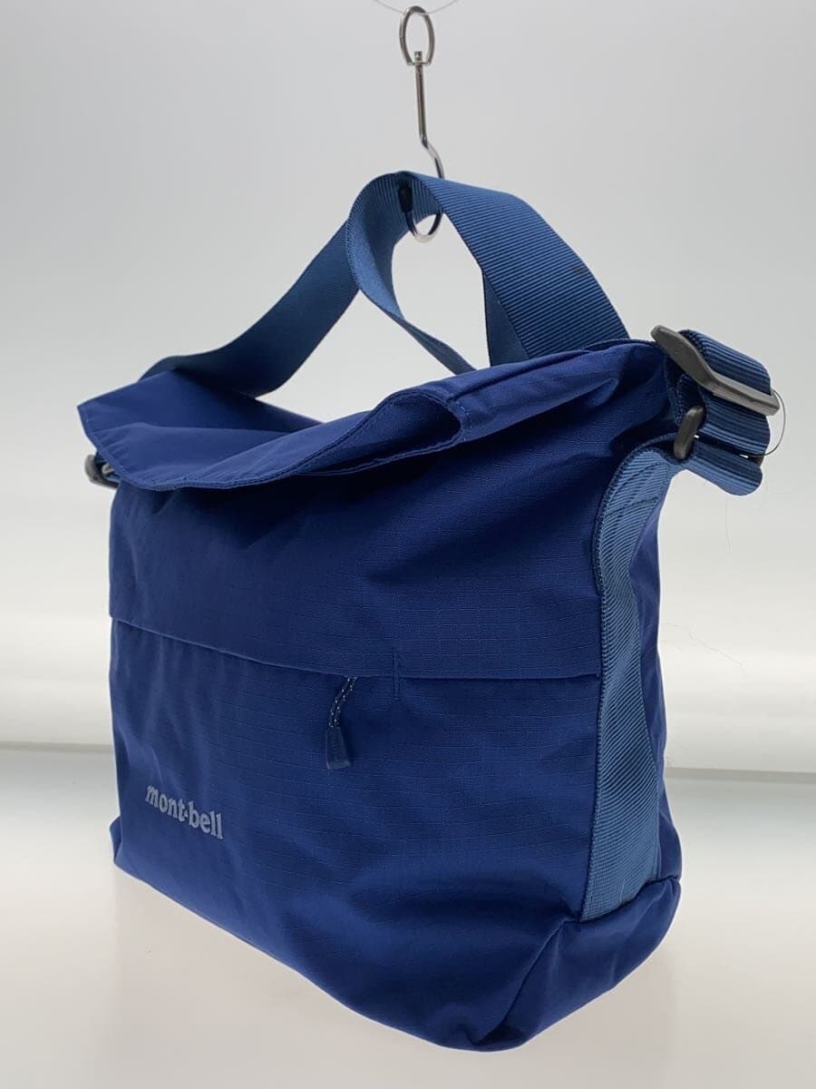 mont-bell shoulder bag -- BLU ripstop has dirt 2