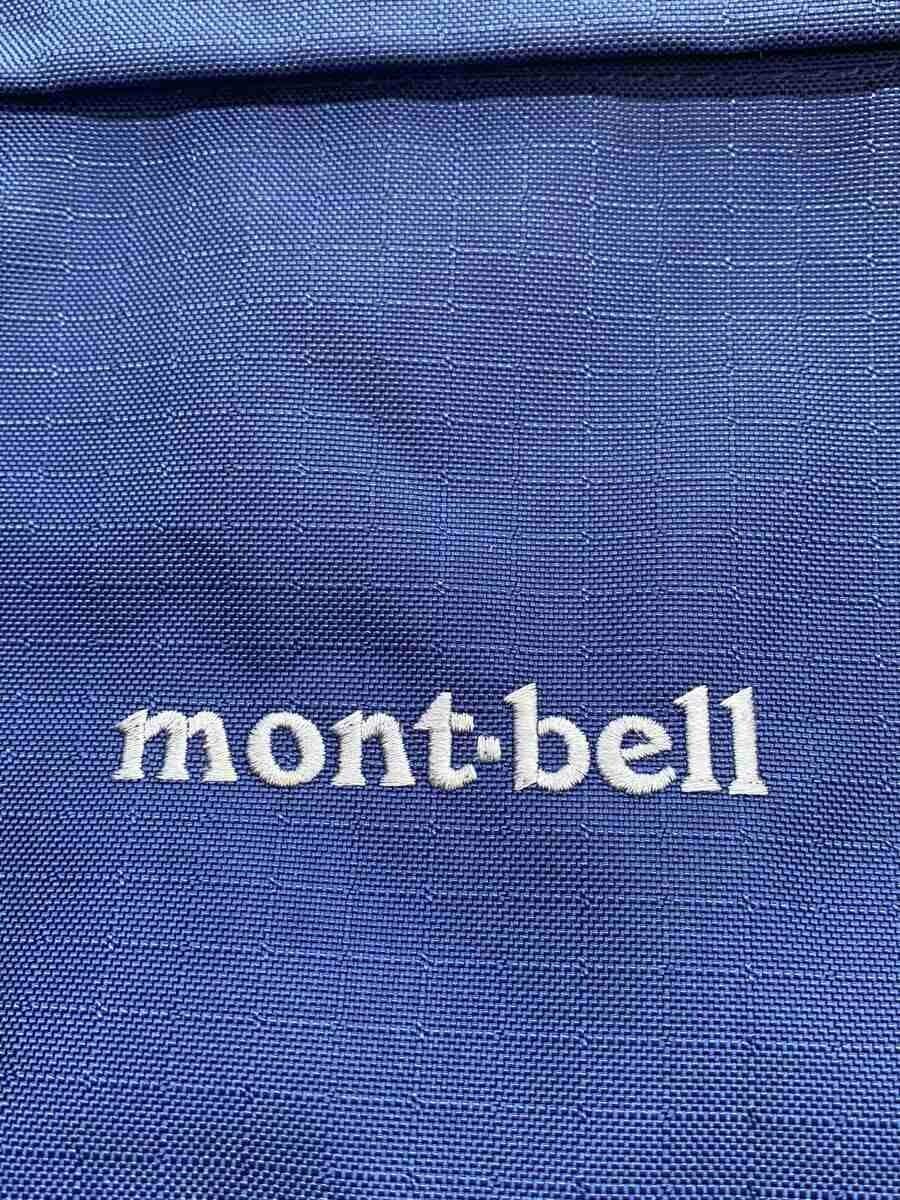 mont-bell shoulder bag -- BLU ripstop has dirt 5