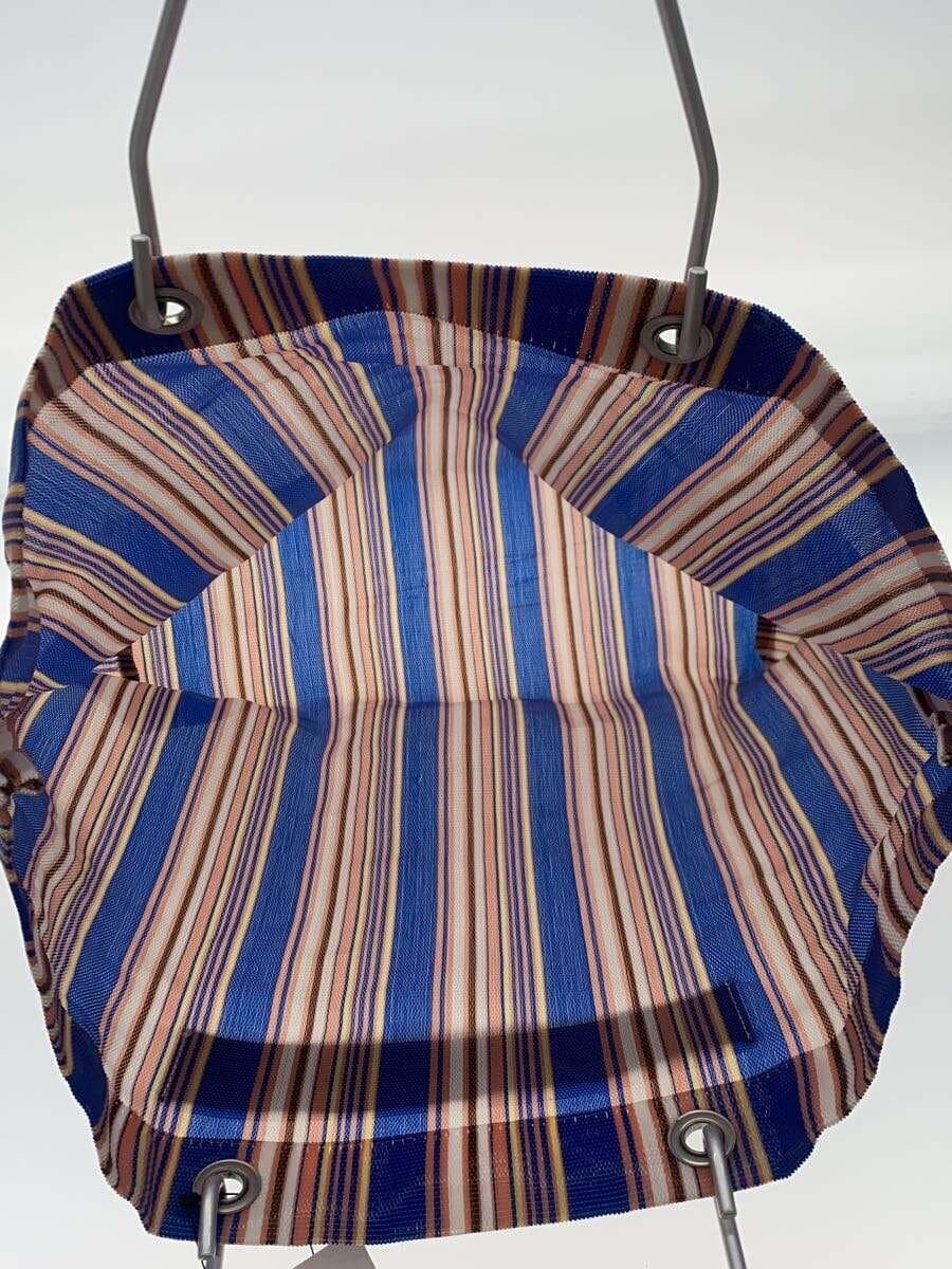 MARNI tote bag -- multicolor stripe flower cafe 6