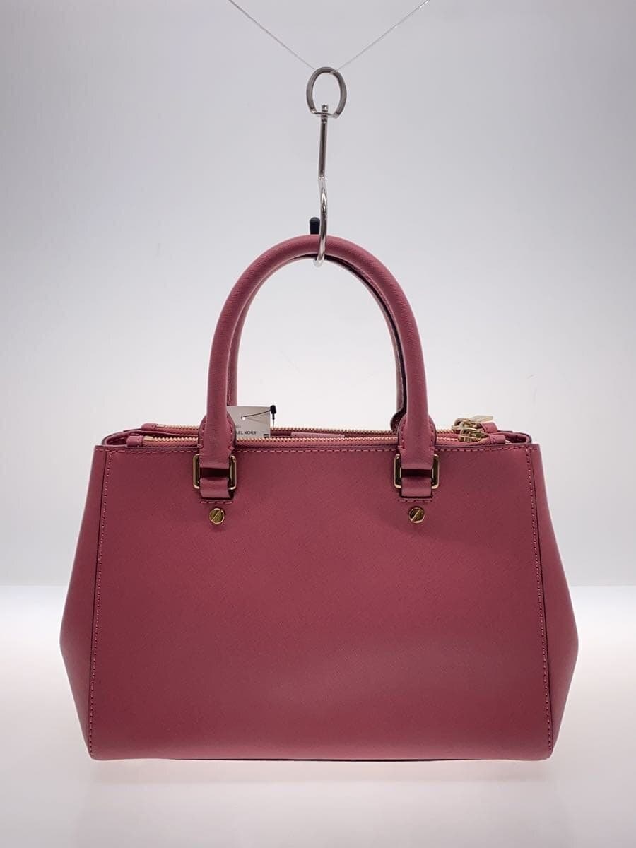 MICHAEL KORS handbag leather PNK solid color 3