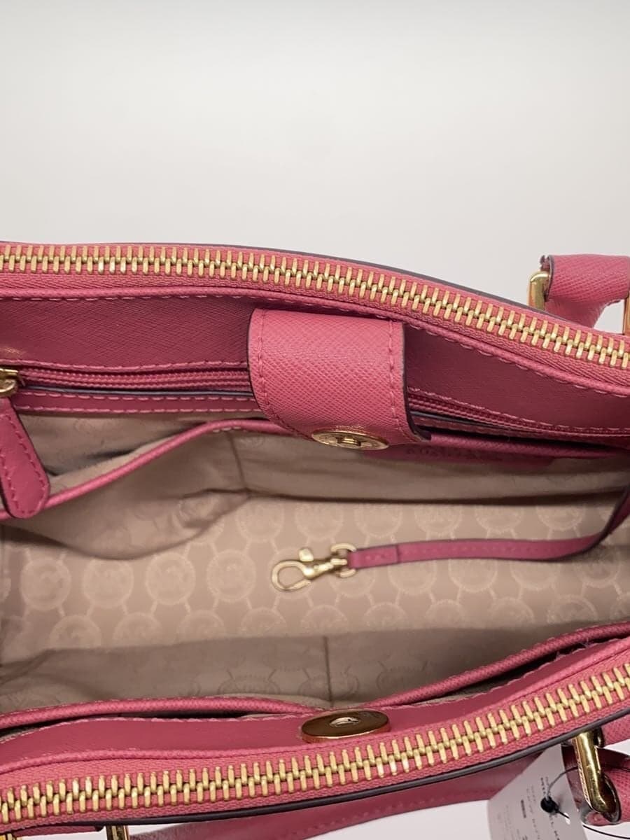 MICHAEL KORS handbag leather PNK solid color 6