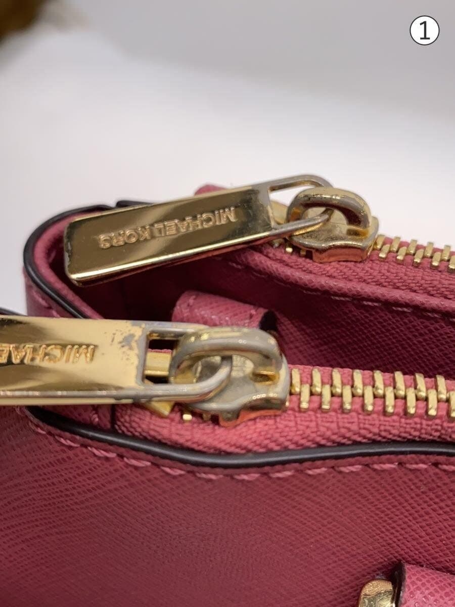 MICHAEL KORS handbag leather PNK solid color 7