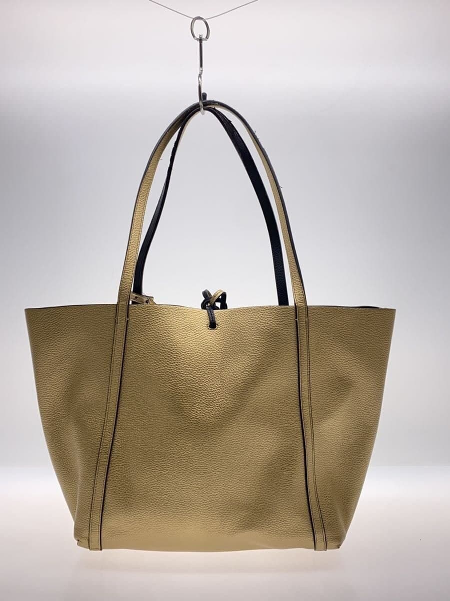 ARMANI EXCHANGE tote bag faux leather GLD 3