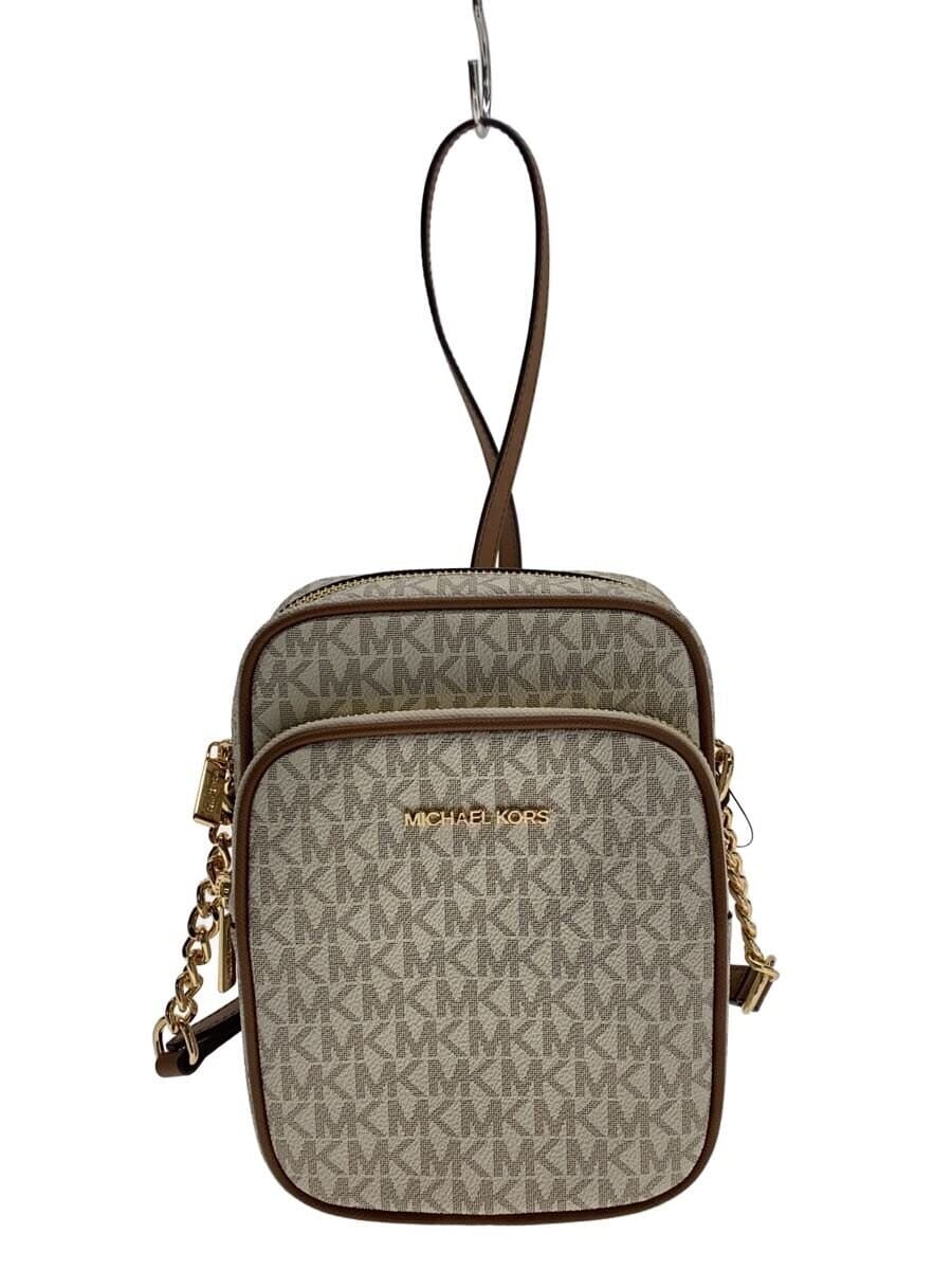 MICHAEL KORS Shoulder Bag BEG All Over Pattern 35F1GTVC2B