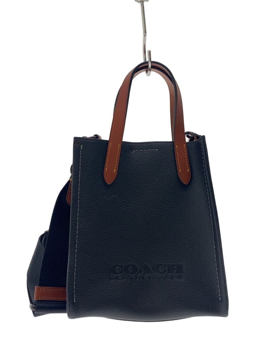 COACH Shoulder Bag BLK Solid CZ214