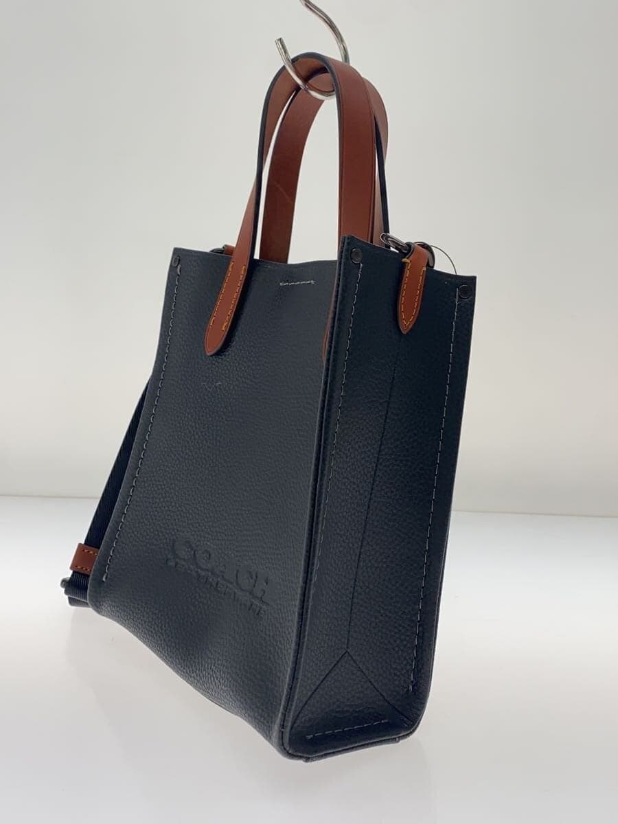 COACH Shoulder Bag BLK Solid CZ214 2