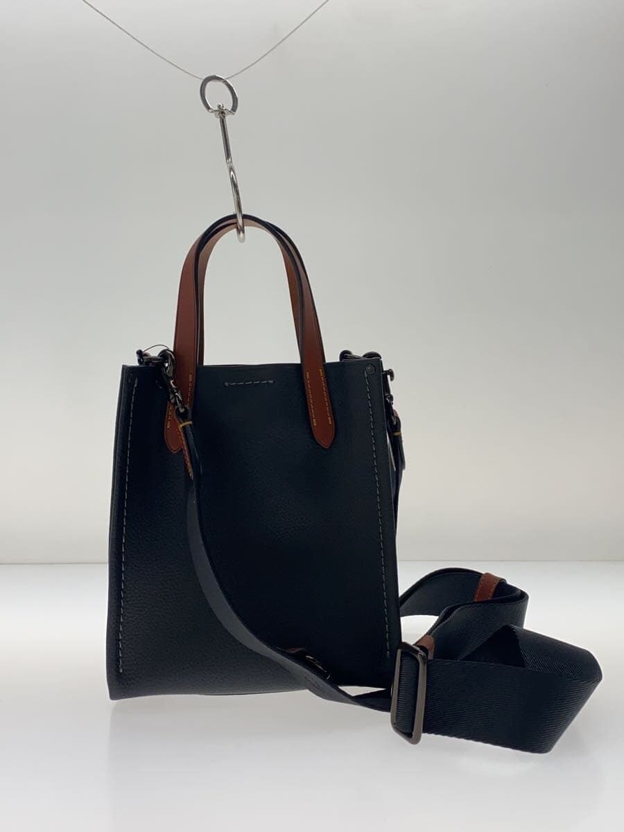 COACH Shoulder Bag BLK Solid CZ214 3