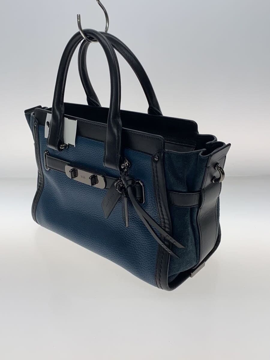 COACH handbag_combination leather -- NVY 59505 2