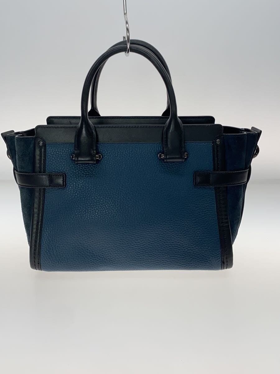 COACH handbag_combination leather -- NVY 59505 3