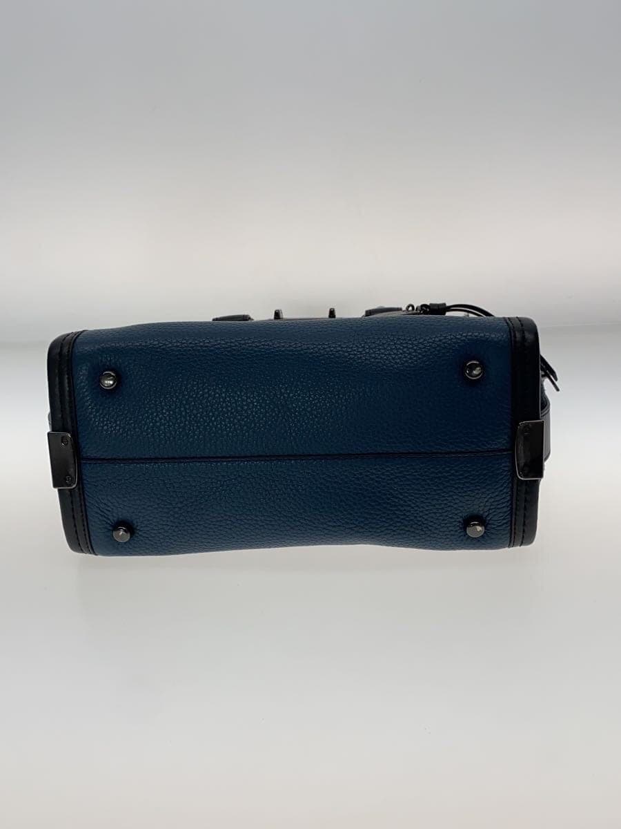 COACH handbag_combination leather -- NVY 59505 4