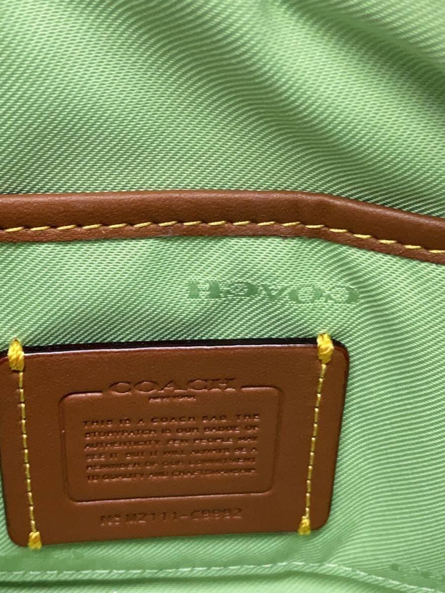 COACH Shoulder Bag GRN C9992 5