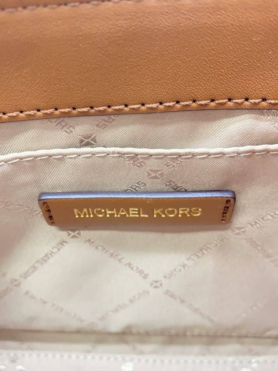 MICHAEL KORS Shoulder Bag -- WHT All-over Pattern 35S3G6HS5B150 5