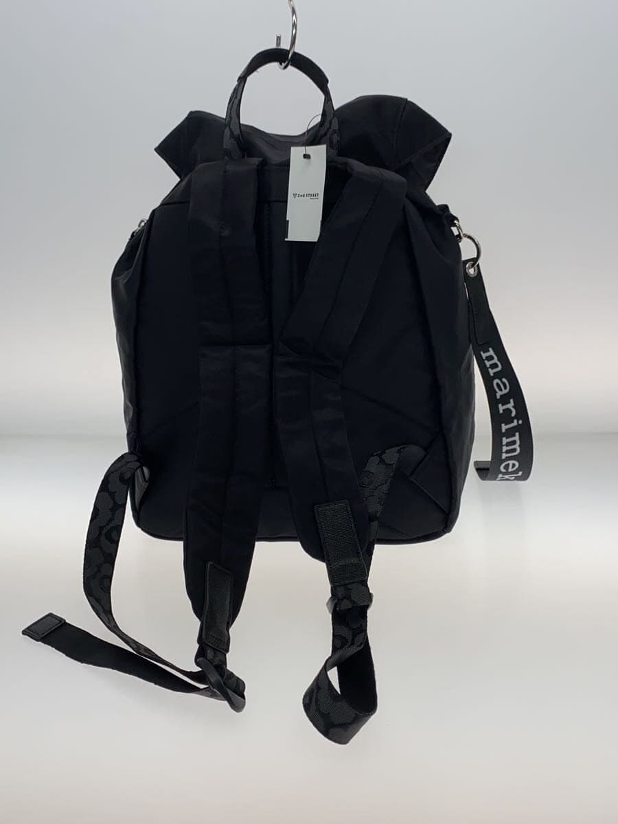 Marimekko Backpack Nylon Black 3