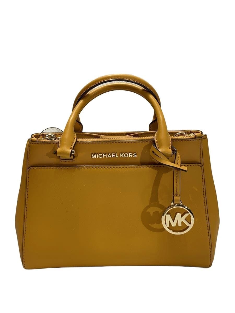 MICHAEL KORS Tote Bag Leather YLW 35F9GAKS1L