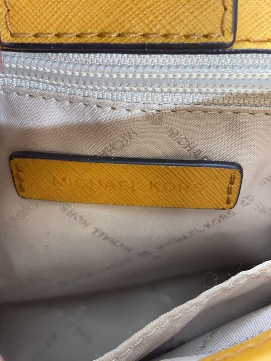 MICHAEL KORS Tote Bag Leather YLW 35F9GAKS1L 5