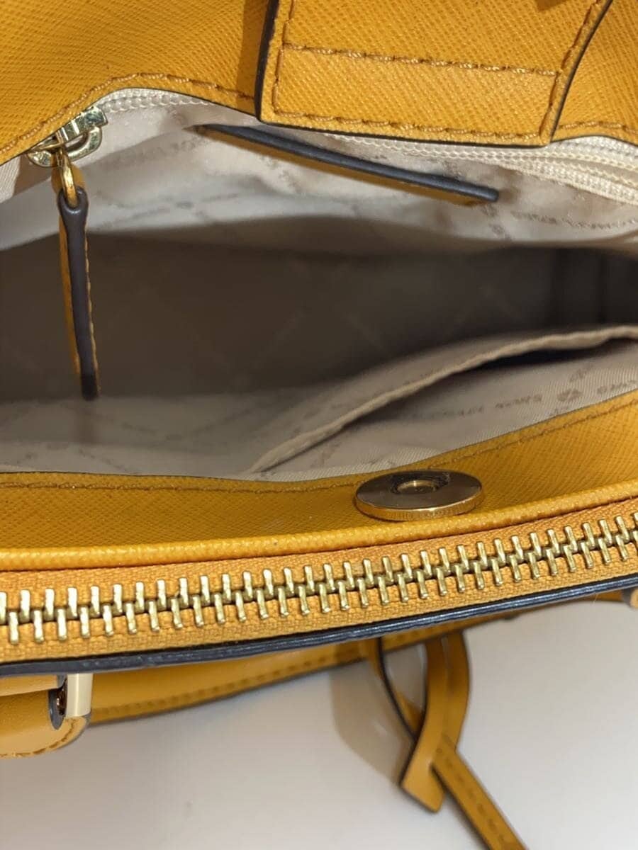MICHAEL KORS Tote Bag Leather YLW 35F9GAKS1L 6