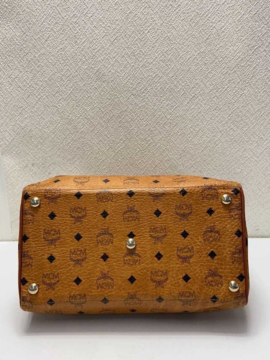 MCM Boston Bag Leather CML All-over Pattern 4