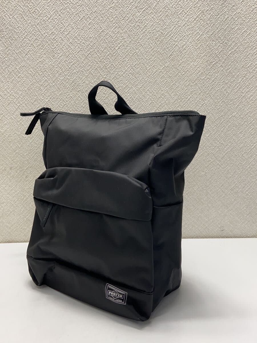 PORTER backpack -- BLK plain 751-28177 2