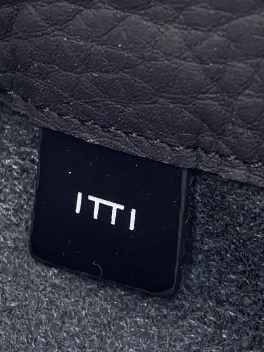 ITTI Shoulder Bag Leather BLK DIPLO SKY 5
