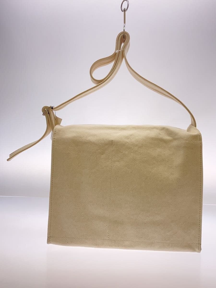 AMIACALVA Shoulder Bag Canvas WHT 3