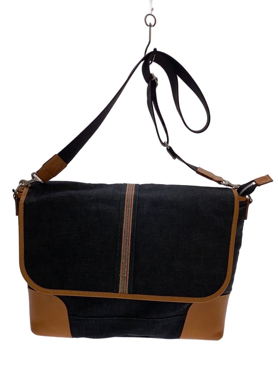 Toyooka Kaban Shoulder Bag Denim IDG