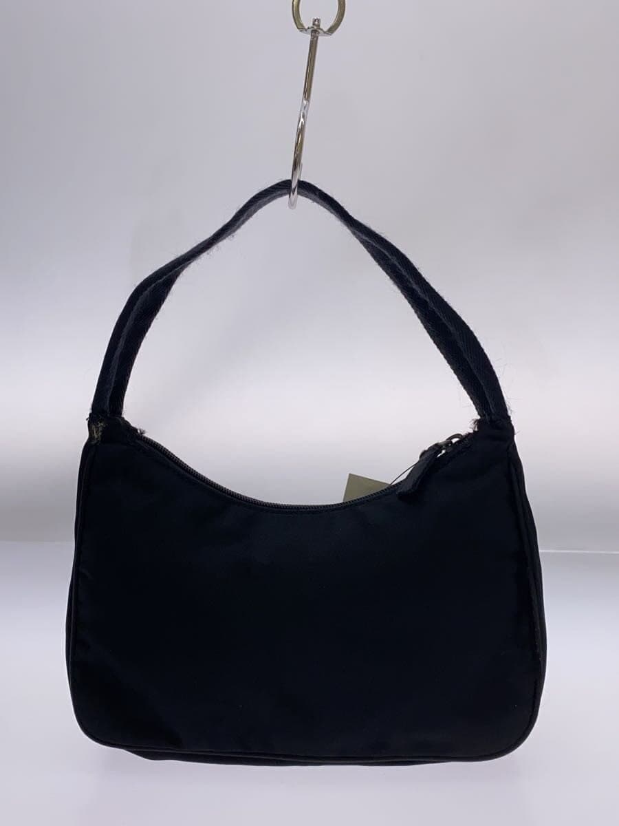 PRADA Handbag Nylon BLK Solid 3