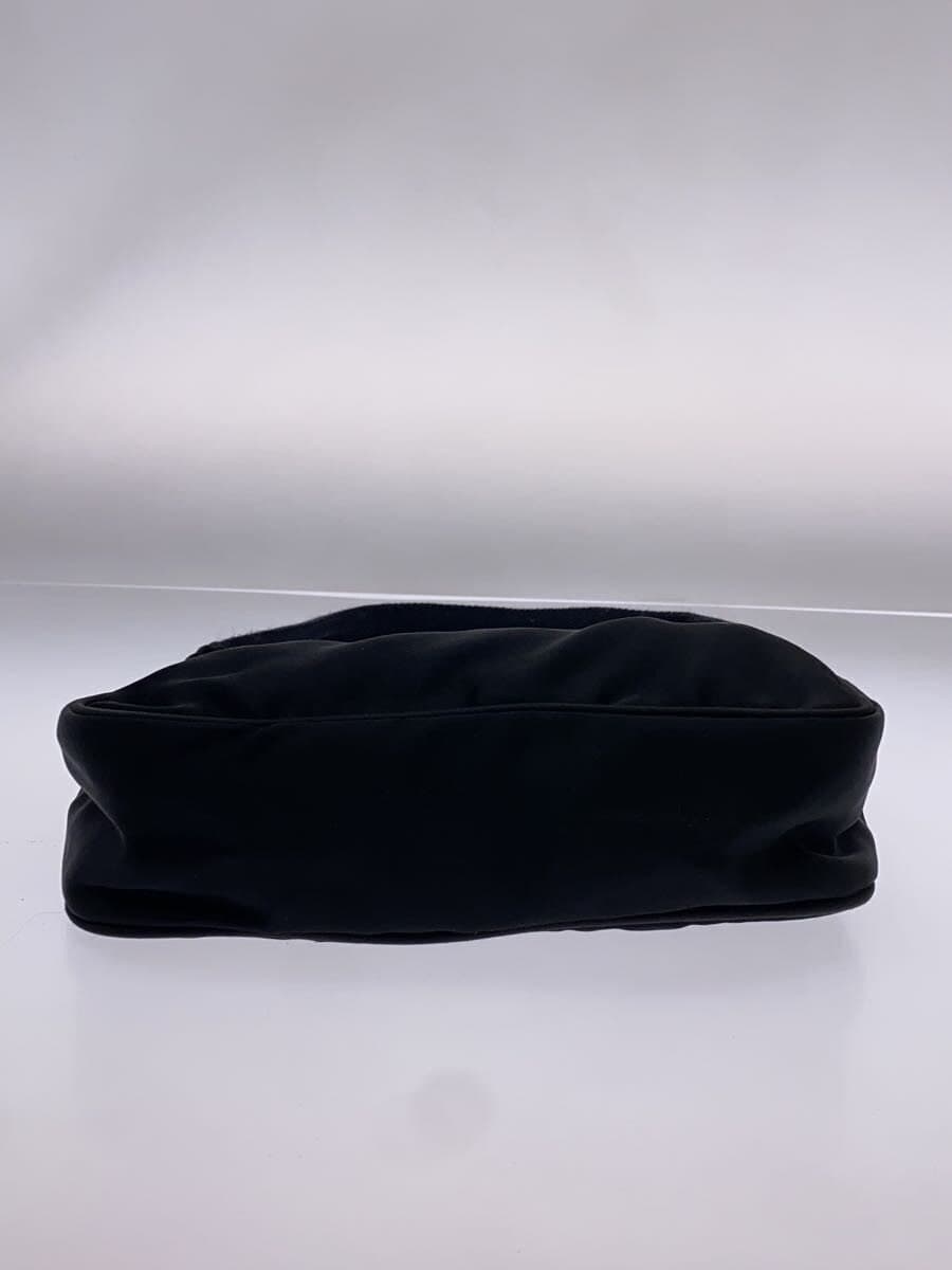 PRADA Handbag Nylon BLK Solid 4