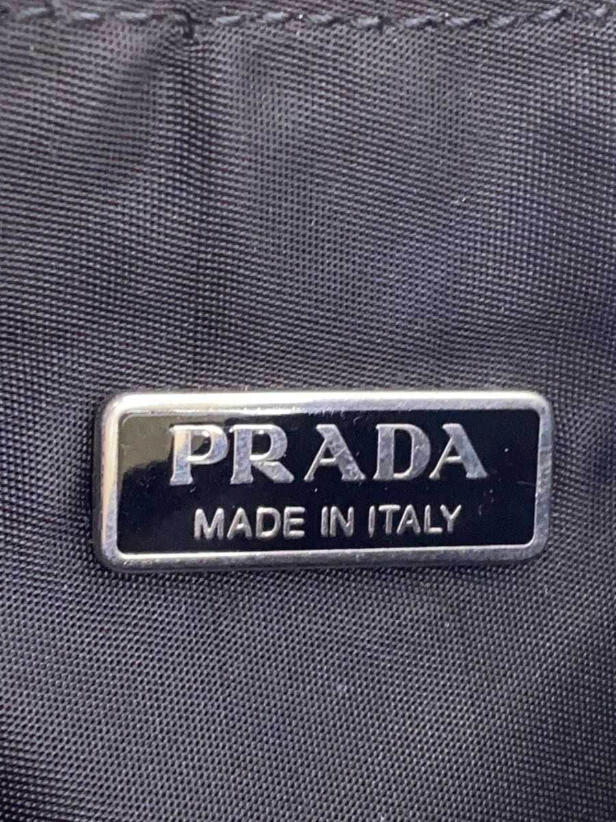 PRADA Handbag Nylon BLK Solid 5