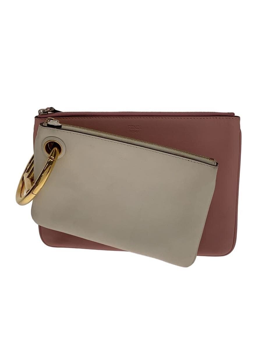 FENDI Triplette Pouch PNK 8BS001