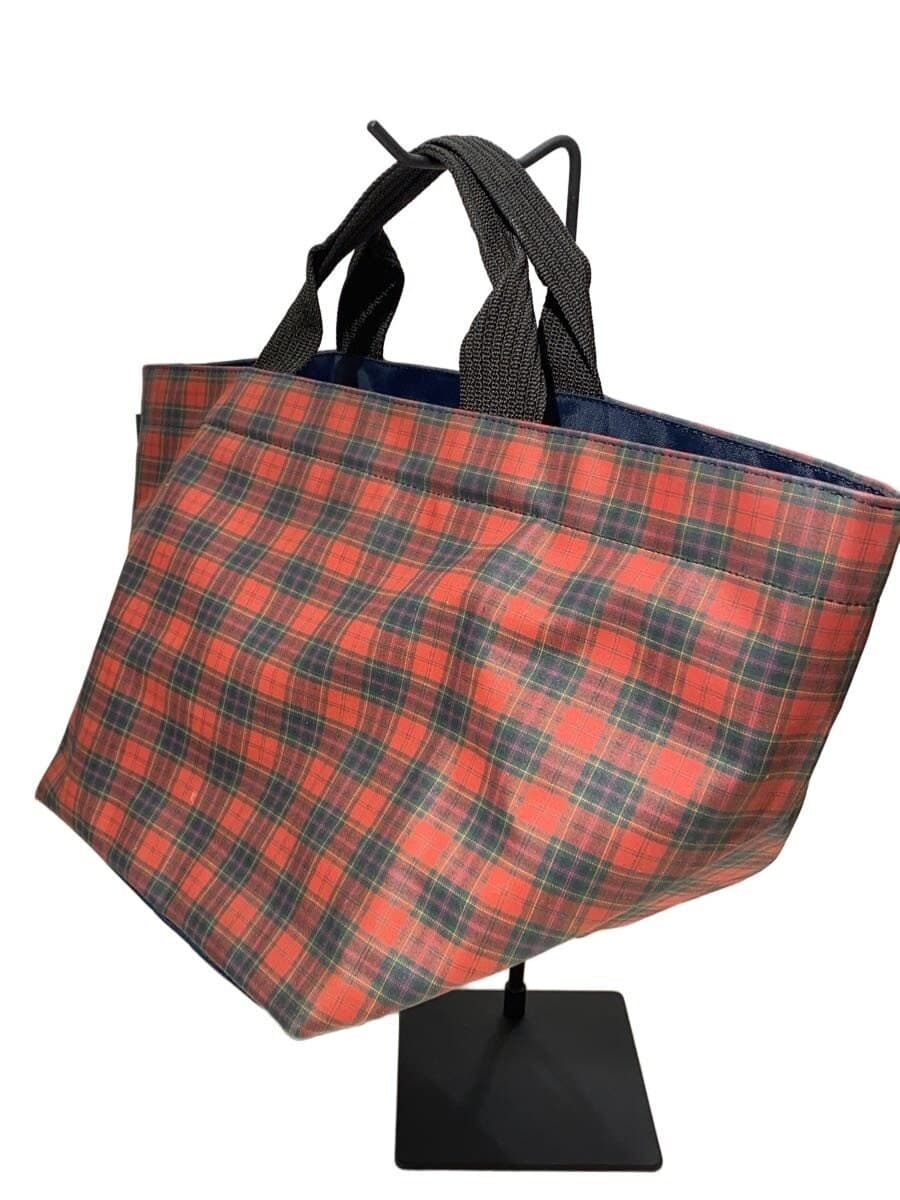 Herve Chapelier Bag RED Check 2