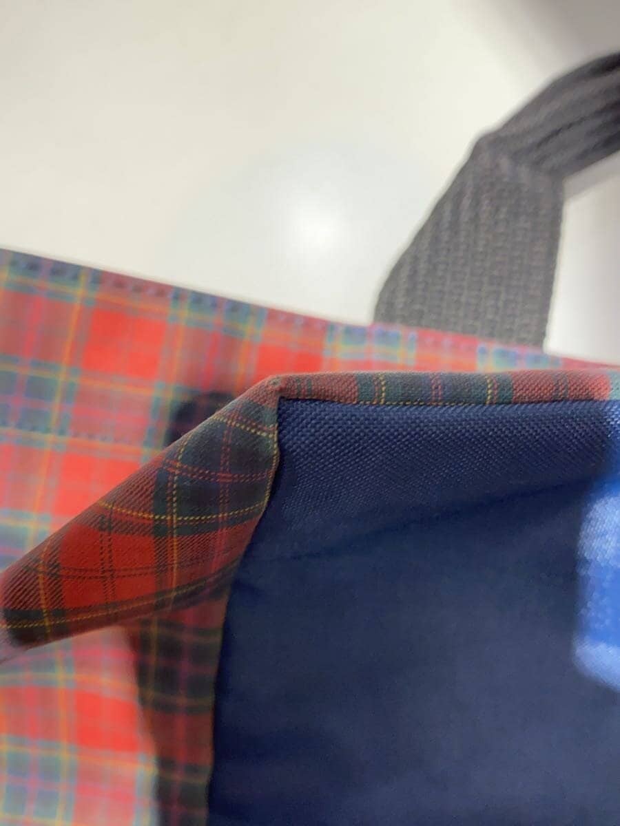 Herve Chapelier Bag RED Check 7