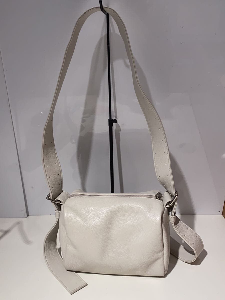 HARE Shoulder Bag Faux Leather WHT HAL08060AK 3