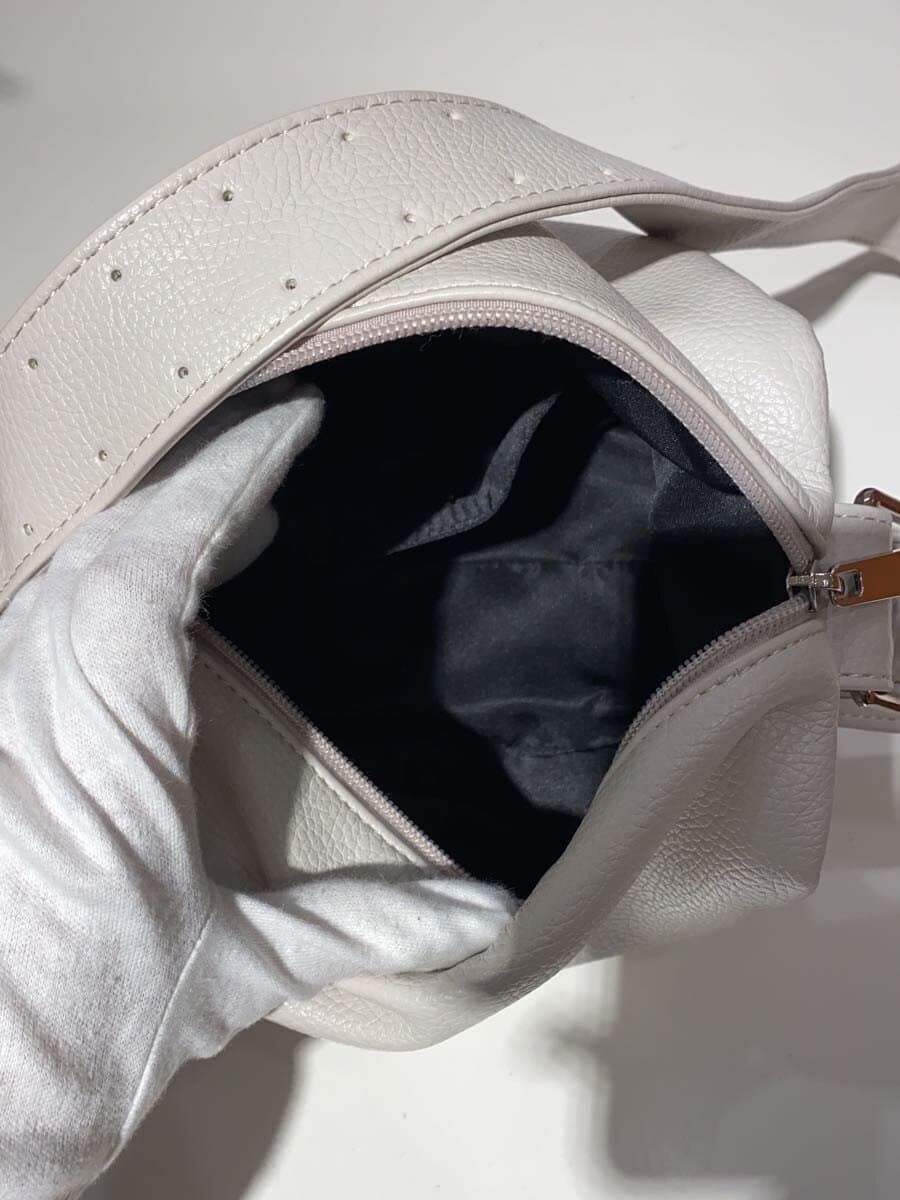 HARE Shoulder Bag Faux Leather WHT HAL08060AK 6