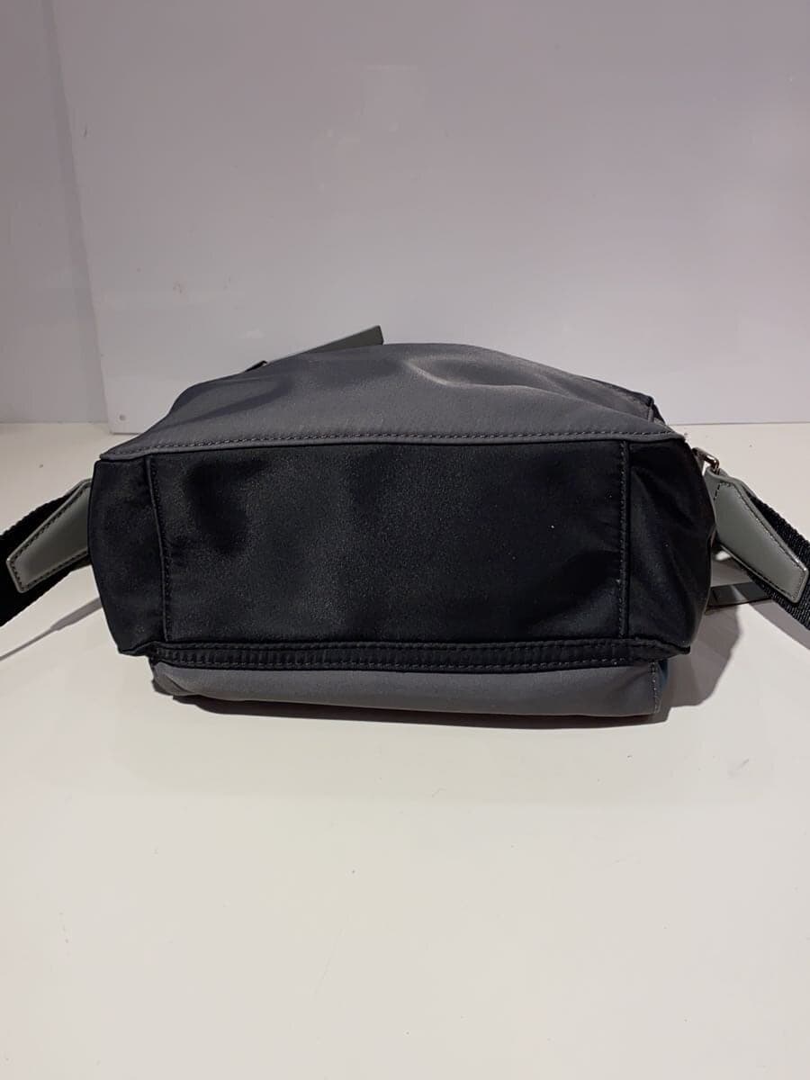 Paul Smith Logo Embossed Shoulder Bag Nylon BLK 4