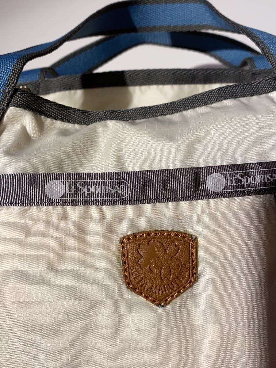 KEITA MARUYAMA x LESPORTSAC Shoulder Bag WHT 5