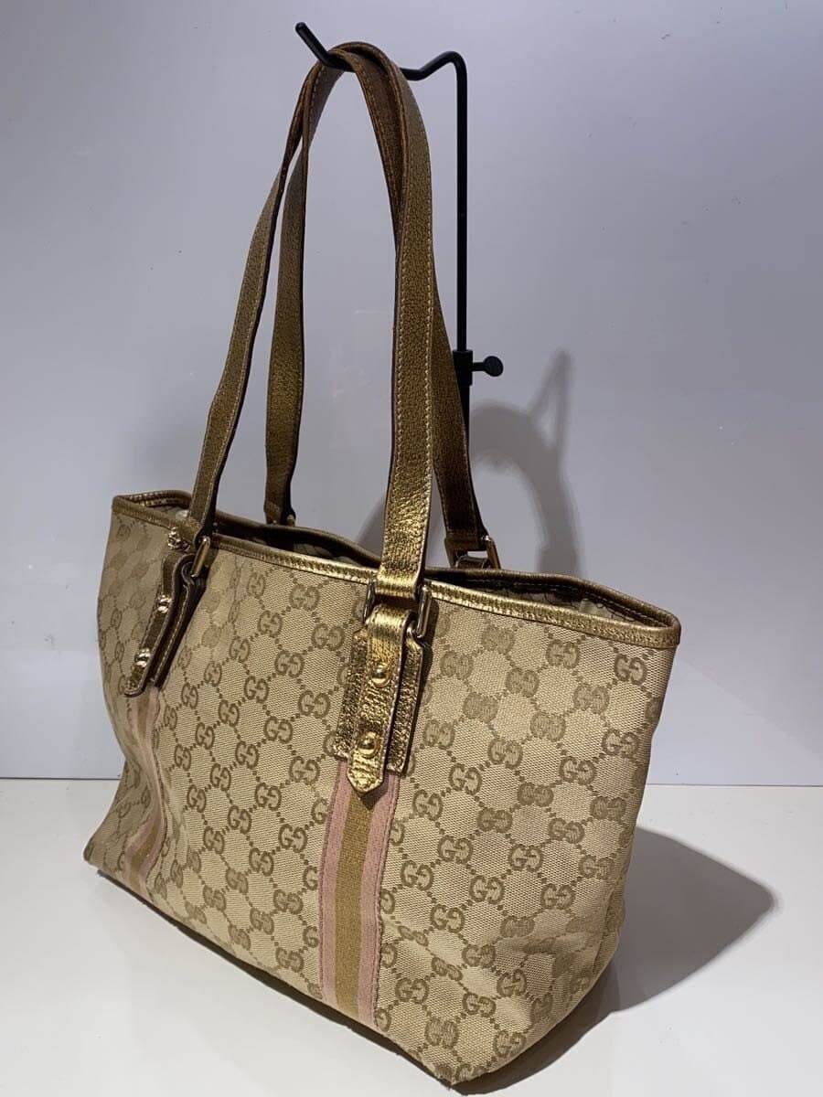 GUCCI Handbag BEG All Over Pattern 467891 2
