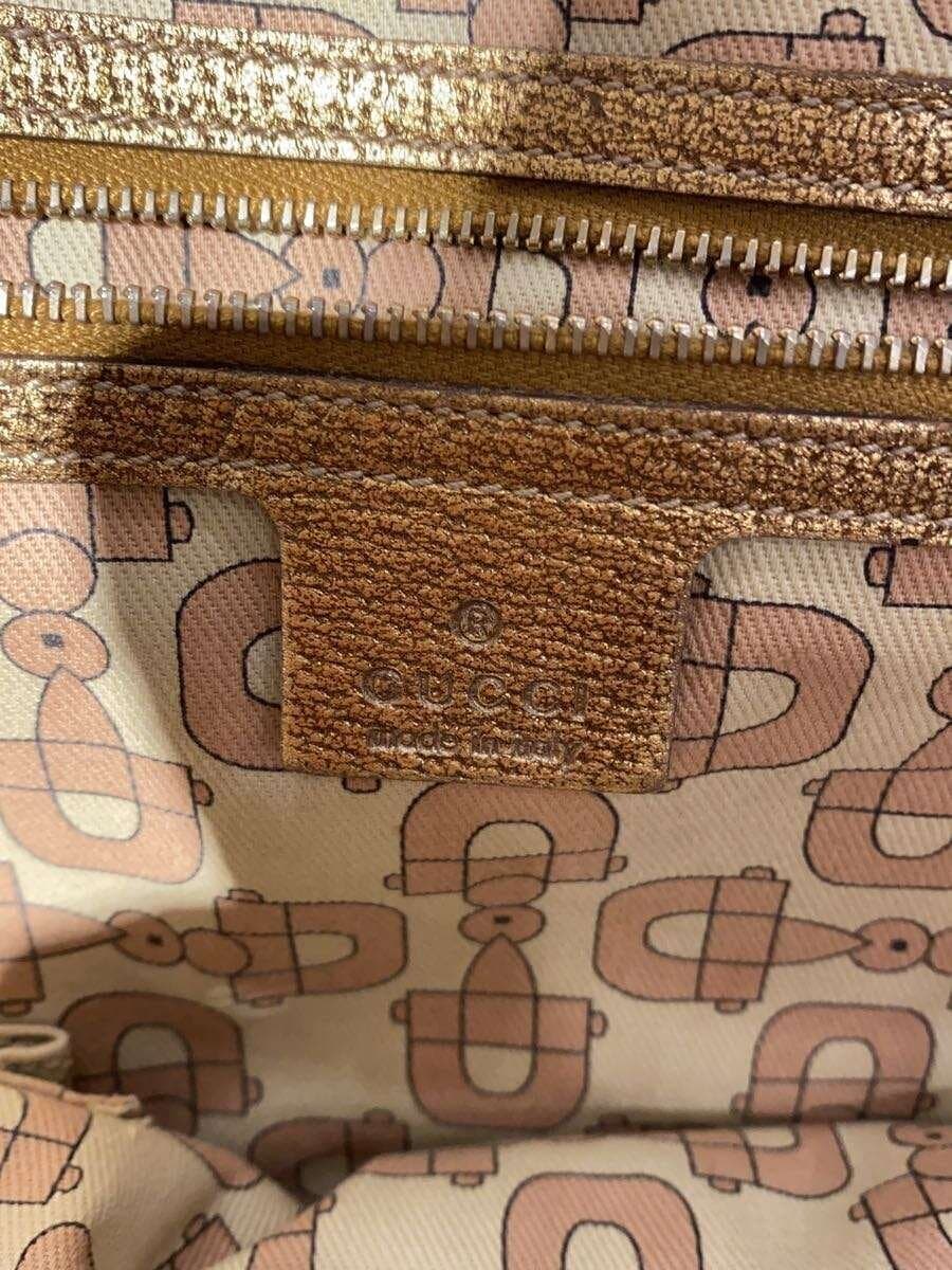 GUCCI Handbag BEG All Over Pattern 467891 5