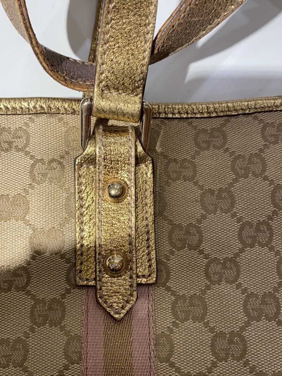 GUCCI Handbag BEG All Over Pattern 467891 9