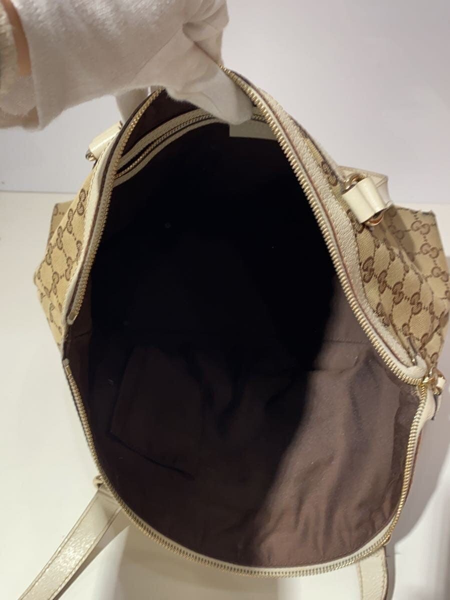 GUCCI Handbag BEG All Over Pattern 492174 6