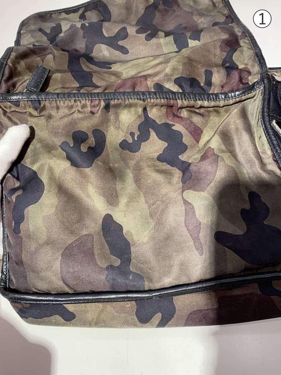 PRADA Shoulder Bag Nylon GRN Camouflage 8