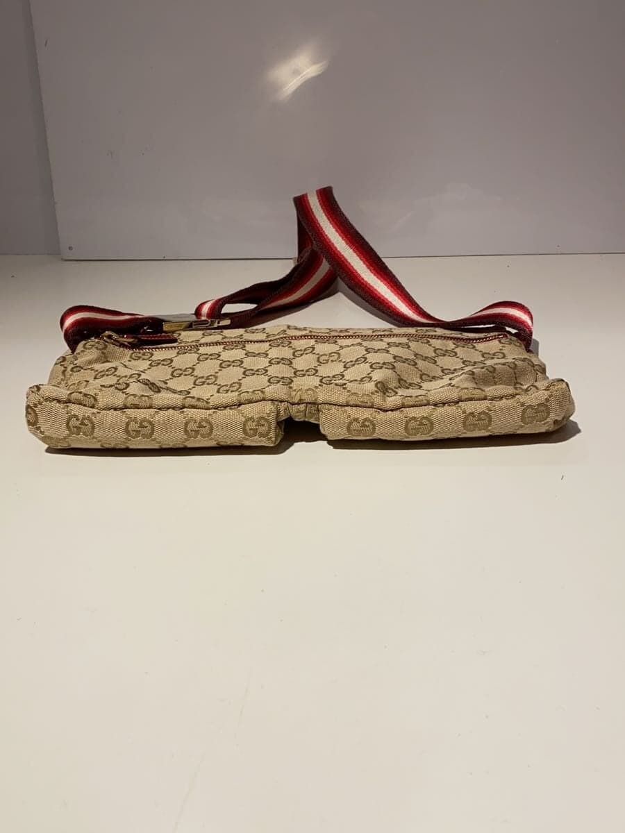 GUCCI Body Bag GG Logo Shoulder Bag BEG All Over Pattern 28566 4