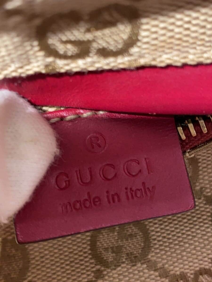 GUCCI Body Bag GG Logo Shoulder Bag BEG All Over Pattern 28566 5