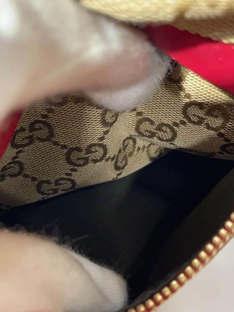 GUCCI Body Bag GG Logo Shoulder Bag BEG All Over Pattern 28566 6