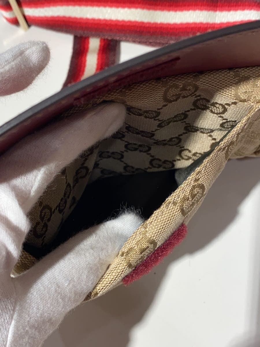 GUCCI Body Bag GG Logo Shoulder Bag BEG All Over Pattern 28566 7