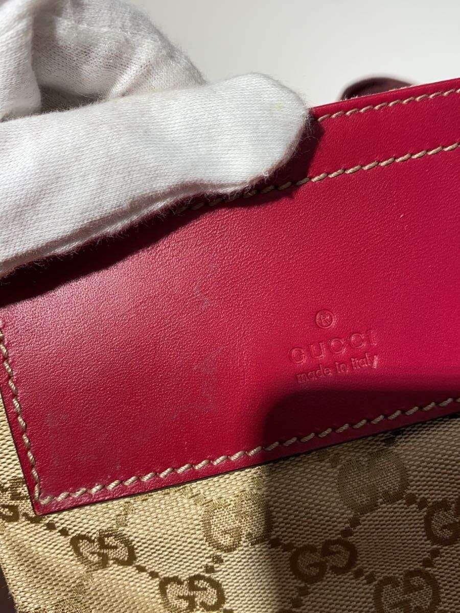 GUCCI Body Bag GG Logo Shoulder Bag BEG All Over Pattern 28566 9