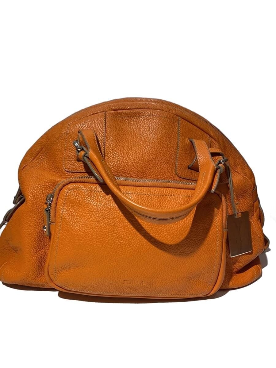 FURLA Boston Bag Leather ORN 49838